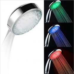 LED Душ слушалка, 3 цвята