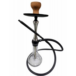 Наргиле Hookah 3, 54cm, сребрист/черен