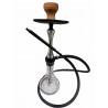 Наргиле Hookah 3, 54cm, сребрист/черен