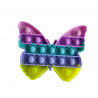 Aнтистрес играчка Fidget Pop it, поп ит, Пеперуда, Дъга