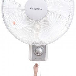 Стенен вентилатор LWF-7201, 16'', Кафяв и Бял
