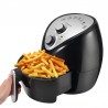 Здравословен фритюрник с горещ въздух Airfryer LAF-3002 , 3.5L, 1300W, черен