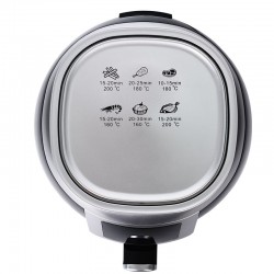 Здравословен фритюрник с горещ въздух Airfryer LAF-3003 , 2L, 1200W, черен