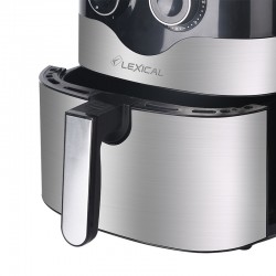 Здравословен фритюрник с горещ въздух Lexical Airfryer LAF-3004 , 8L, 1800W, инокс