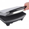 Тостер преса за сандвичи и грил LSM-2505, 1300W, гранитни плочи, инокс/черен