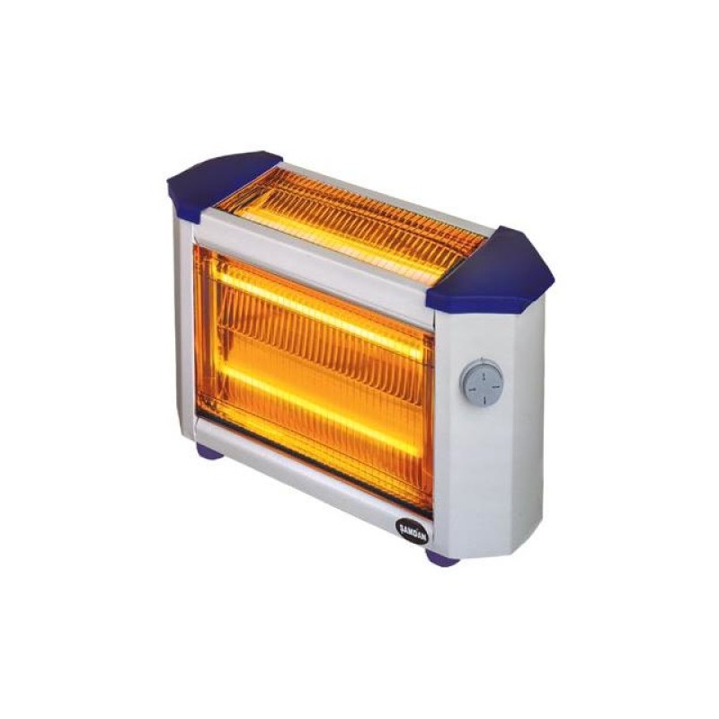 Кварцова печка Samdan, 1800W, 55см, 3 нагревателя