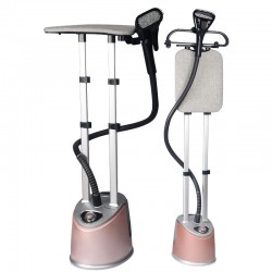 Уред за вертикално гладене с пара Lexical LGR-1202, 2000W, 3.2L, Rosegold, Ютия