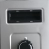 Кварцова печка Lexical, 2400W, 50см, 4 нагревателя, Сив