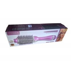 Четка за коса Lexical LHD-5080, сешоар, въртяща, 1200W, Лилав или Розов