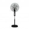 Вентилатор на стойка Lexical LSF-7006-2, 18", 80W, Черен