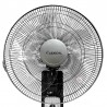 Стенен вентилатор Lexical LWF-7201-2, 16'', 60W, Черен