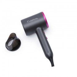 Сешоар за коса Lexical LHD-5020, 1600W, хладен въздух, Черен / лилав