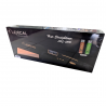 Преса за коса Lexical LHS-5390, 230 C, титаниеви плочи, 50*110мм, LCD дисплей, Черен / златен