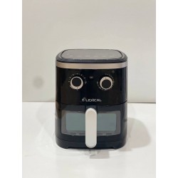 Здравословен фритюрник с горещ въздух Lexical Airfryer, 4.5L, 1300W, Черен