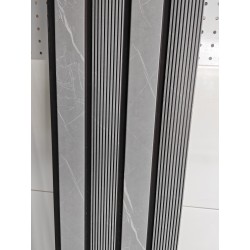 Интериорен панел за стена Gerdani BG, 290x12.5cm, Сив мрамор