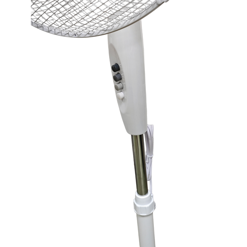 Вентилатор на стойка HOMEY, 16", 35W, 3 скорости, Черен