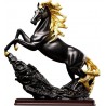 Декоративна фигура, статуетка, кон, 40см, Черен