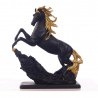 Декоративна фигура, статуетка, кон, 40см, Черен