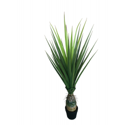Изкуствено дърво Gerdani BG, юка, саксия, 130см