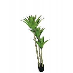 Изкуствено дърво Gerdani BG, юка, саксия, 150см