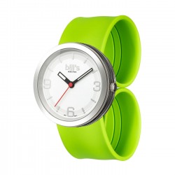 Часовник Bill's Watches Addict Водоустойчив, Силиконова каишка, Зелен