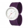 Часовник Bill's Watches Addict Водоустойчив, Силиконова каишка, Лилав