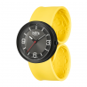 Часовник Bill's Watches Addict Водоустойчив, Силиконова каишка, Жълт