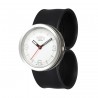 Часовник Bill's Watches Addict Водоустойчив, Силиконова каишка, Черен