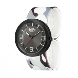 Часовник Bill's Watches Addict Водоустойчив, Силиконова каишка, Camo
