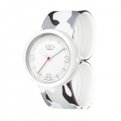 Часовник Bill's Watches Addict Водоустойчив, Силиконова каишка, Camo