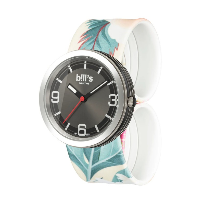Часовник Bill's Watches Addict Водоустойчив, Силиконова каишка, Bouquet