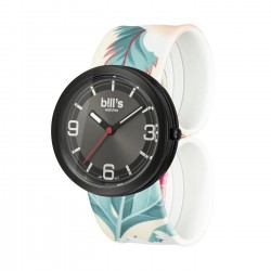 Часовник Bill's Watches Addict Водоустойчив, Силиконова каишка, Bouquet