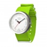 Часовник Bill's Watches Addict Водоустойчив, Текстилна каишка, Green Зелен
