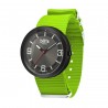 Часовник Bill's Watches Addict Водоустойчив, Текстилна каишка, Green Зелен
