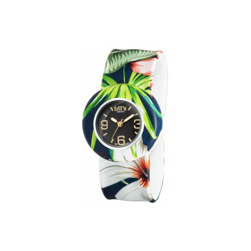 Детски Часовник Bill's Watches Mini Водоустойчив, Силиконова каишка, Orchid