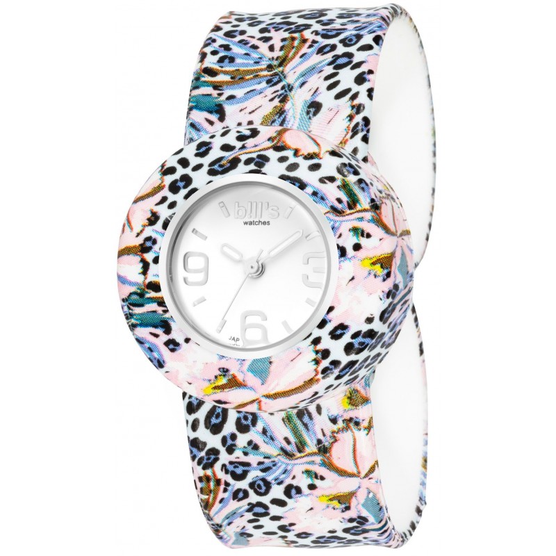 Детски Часовник Bill's Watches Mini Водоустойчив, Силиконова каишка, Ecstasy