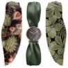 Часовник Bill's Watches Trend Водоустойчив, 3 сатенени шалчета, Colonia