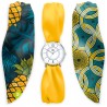 Часовник Bill's Watches Trend Водоустойчив, 3 сатенени шалчета, Pinafrica