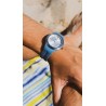 Часовник Bill's Watches Twist, Водоустойчив, 2 Сменяеми каишки, Stone Blue & Light Grey, Син / Сив