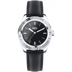 Часовник Bill's Watches Twist, Водоустойчив, 2 Сменяеми каишки, White & Black, Бял и черен
