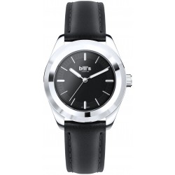 Часовник Bill's Watches Twist, Водоустойчив, 2 Сменяеми каишки, White & Black, Бял и черен