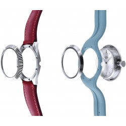 Часовник Bill's Watches Twist, Водоустойчив, 2 Сменяеми каишки, Khaki Green & Camel, Зелен и Кафяв