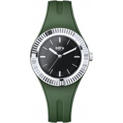 Часовник Bill's Watches Twist, Водоустойчив, 2 Сменяеми каишки, Khaki Green & Camel, Зелен и Кафяв