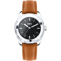 Часовник Bill's Watches Twist, Водоустойчив, 2 Сменяеми каишки, Khaki Green & Camel, Зелен и Кафяв