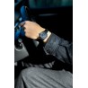 Часовник Bill's Watches Twist, Водоустойчив, 2 Сменяеми каишки, Full Black, Черен
